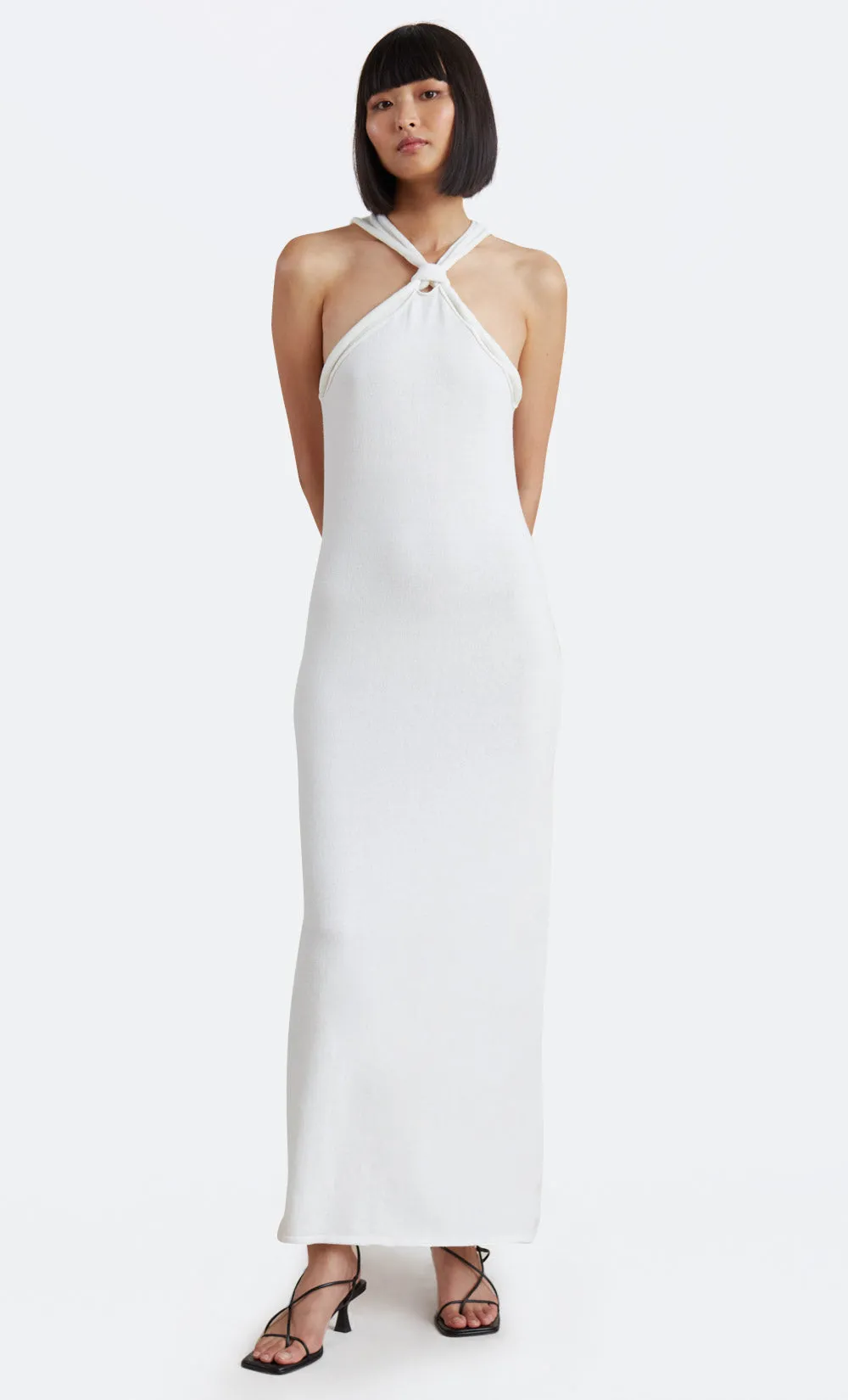 MAGGIE KNIT MAXI DRESS - IVORY sold by bec + bridge