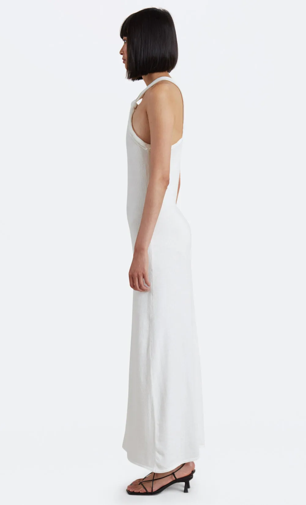 MAGGIE KNIT MAXI DRESS - IVORY sold by bec + bridge product image thumbnail 3
