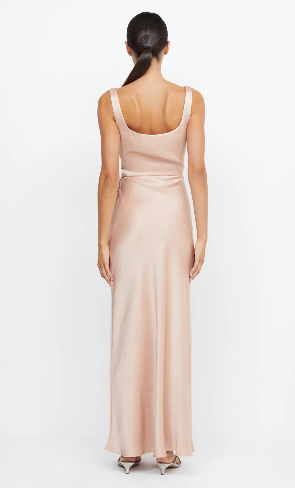 THE DREAMER SQUARE NECK DRESS - ROSE GOLD sold by bec + bridge product image thumbnail 2