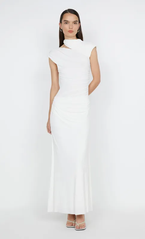 ODESSE ASYM DRESS - WHITE sold by bec + bridge