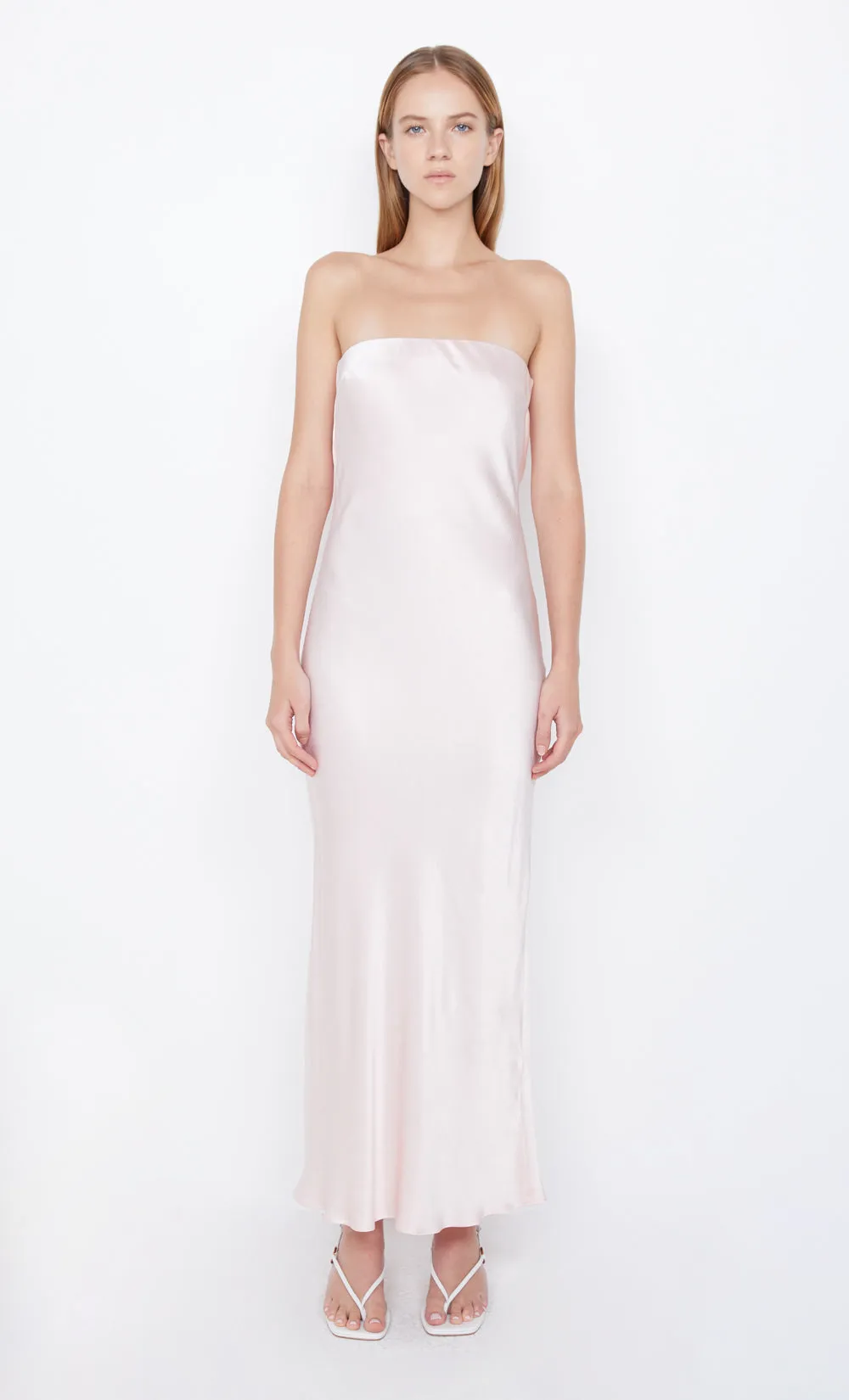 MOON DANCE STRAPLESS DRESS - BLUSH sold by bec + bridge product image thumbnail 5