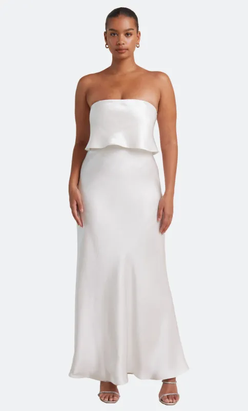 THE DREAMER OVERLAY DRESS  - IVORY sold by bec + bridge