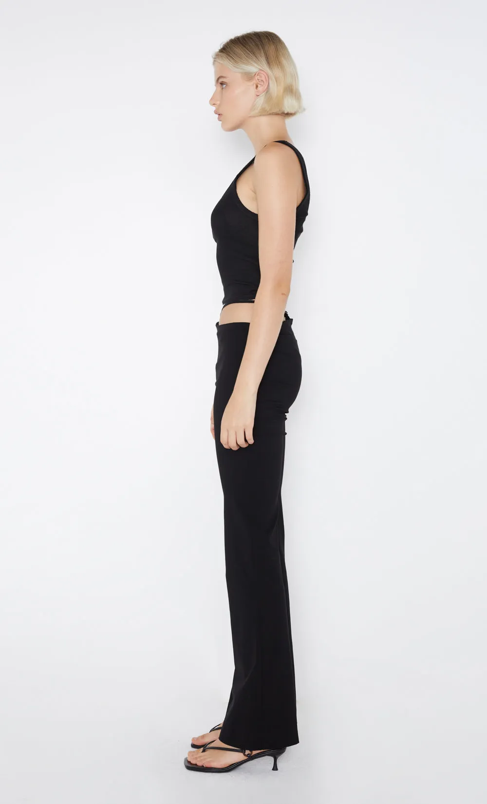 B+B RIB TANK - BLACK sold by bec + bridge product image thumbnail 4