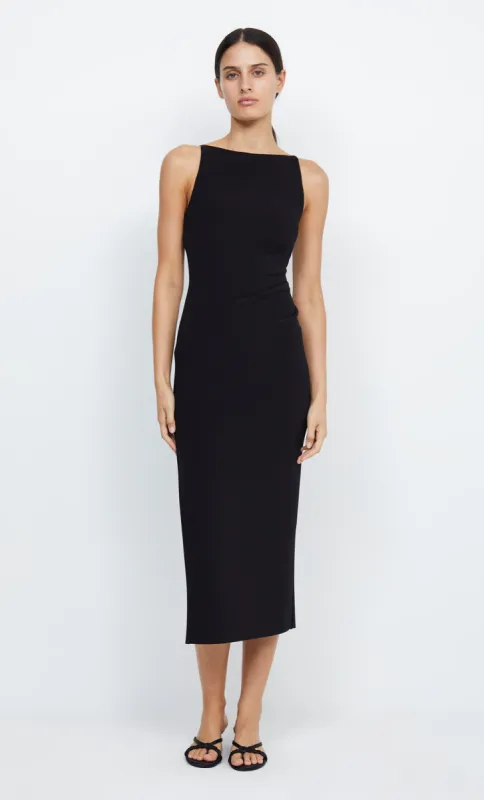 BE MINE TUCK DRESS - BLACK sold by bec + bridge