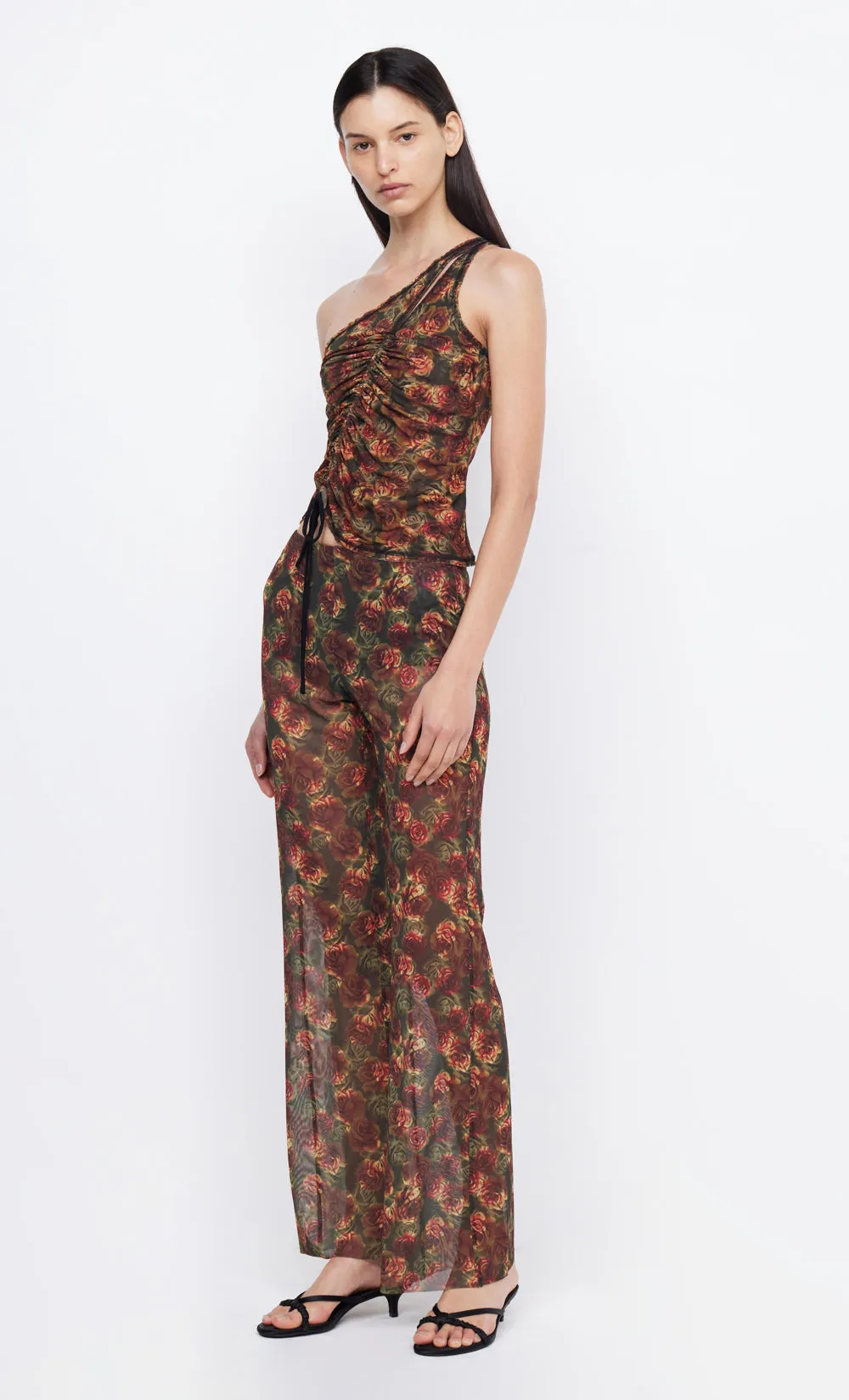 NOLA ASYMMETRIC TOP - SHADOW ROSE sold by bec + bridge product image thumbnail 4