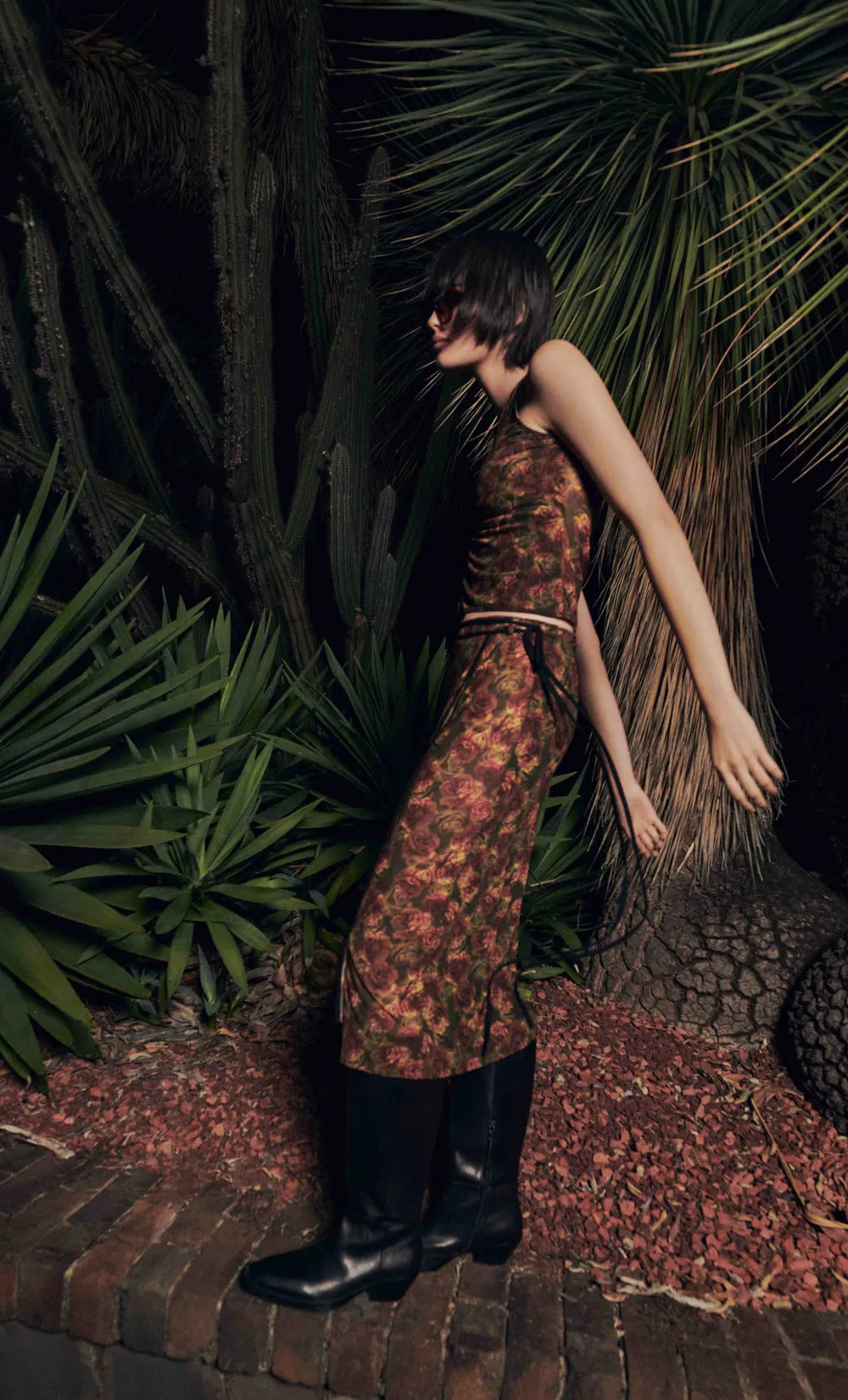 NOLA ASYMMETRIC TOP - SHADOW ROSE sold by bec + bridge product image thumbnail 2