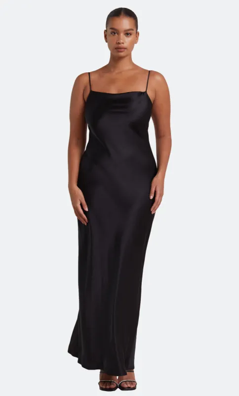 THE DREAMER TIE DRESS - BLACK sold by bec + bridge