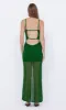 BREEZE BACKLESS KNIT MAXI DRESS - PINE GREEN sold by bec + bridge