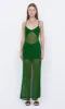 BREEZE BACKLESS KNIT MAXI DRESS - PINE GREEN sold by bec + bridge