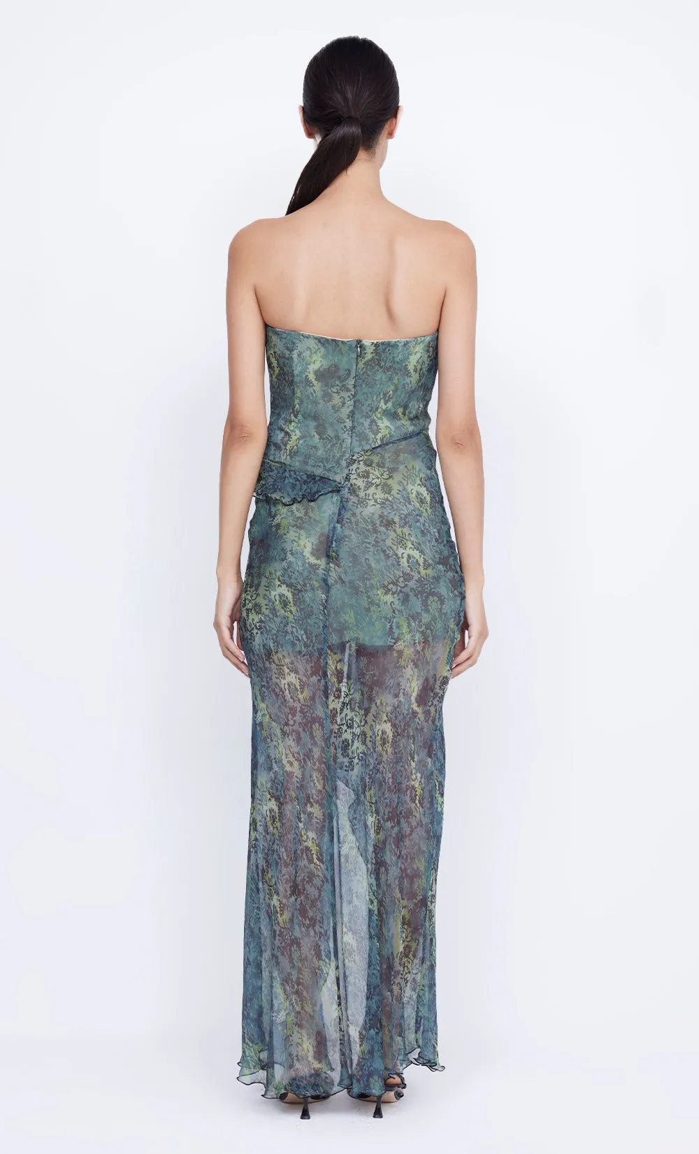 OPAL STRAPLESS MAXI DRESS - NOUVEAU BLEUE sold by bec + bridge product image thumbnail 2