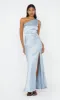 THE DREAMER ASYM DRESS - DUSTY BLUE sold by bec + bridge