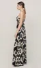 BLOOM SILK MAXI DRESS - BLACK PRINT sold by bec + bridge