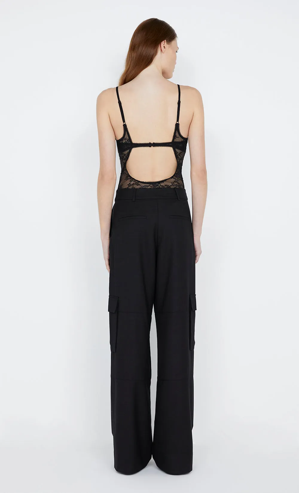SASHAY BODYSUIT - BLACK sold by bec + bridge product image thumbnail 2