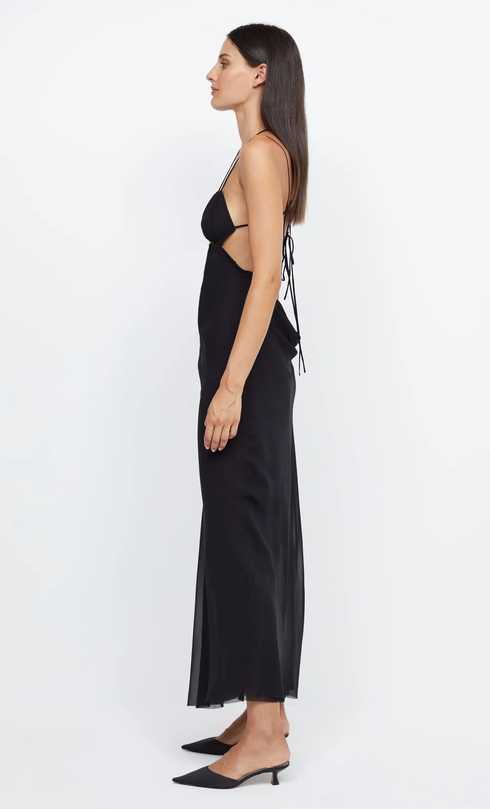 ARCHER STRAPPY MAXI DRESS - BLACK sold by bec + bridge product image thumbnail 4