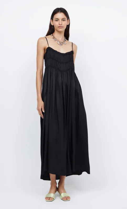 DALI MAXI SHIFT DRESS - BLACK sold by bec + bridge