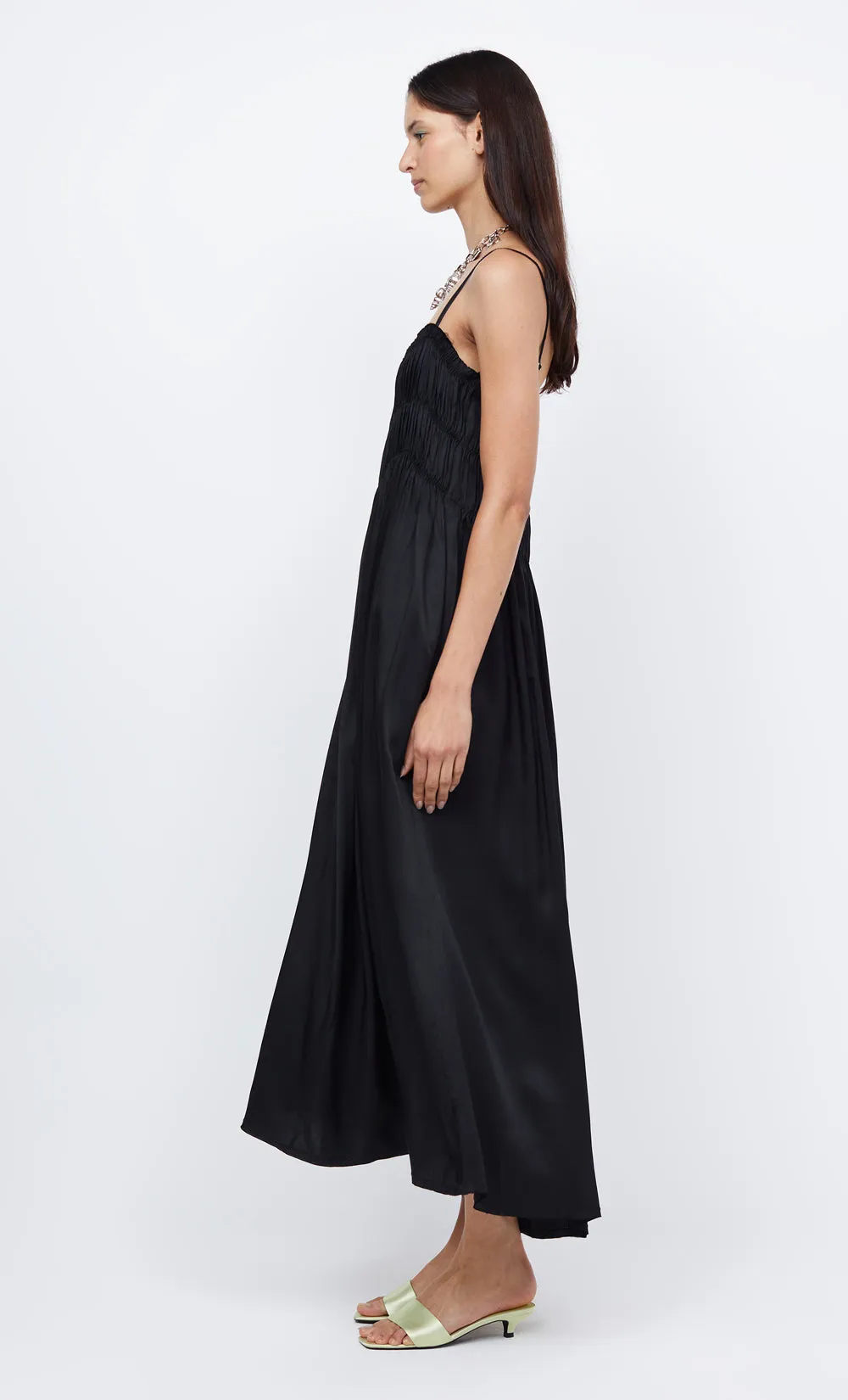 DALI MAXI SHIFT DRESS - BLACK sold by bec + bridge product image thumbnail 5