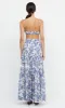 CARLA V MAXI DRESS - PORCELAIN FLORAL sold by bec + bridge