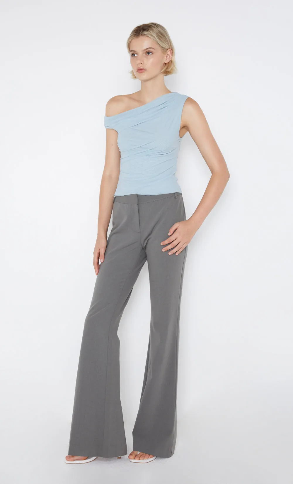 VICTORIA ASYM TOP - SKY BLUE sold by bec + bridge product image thumbnail 3