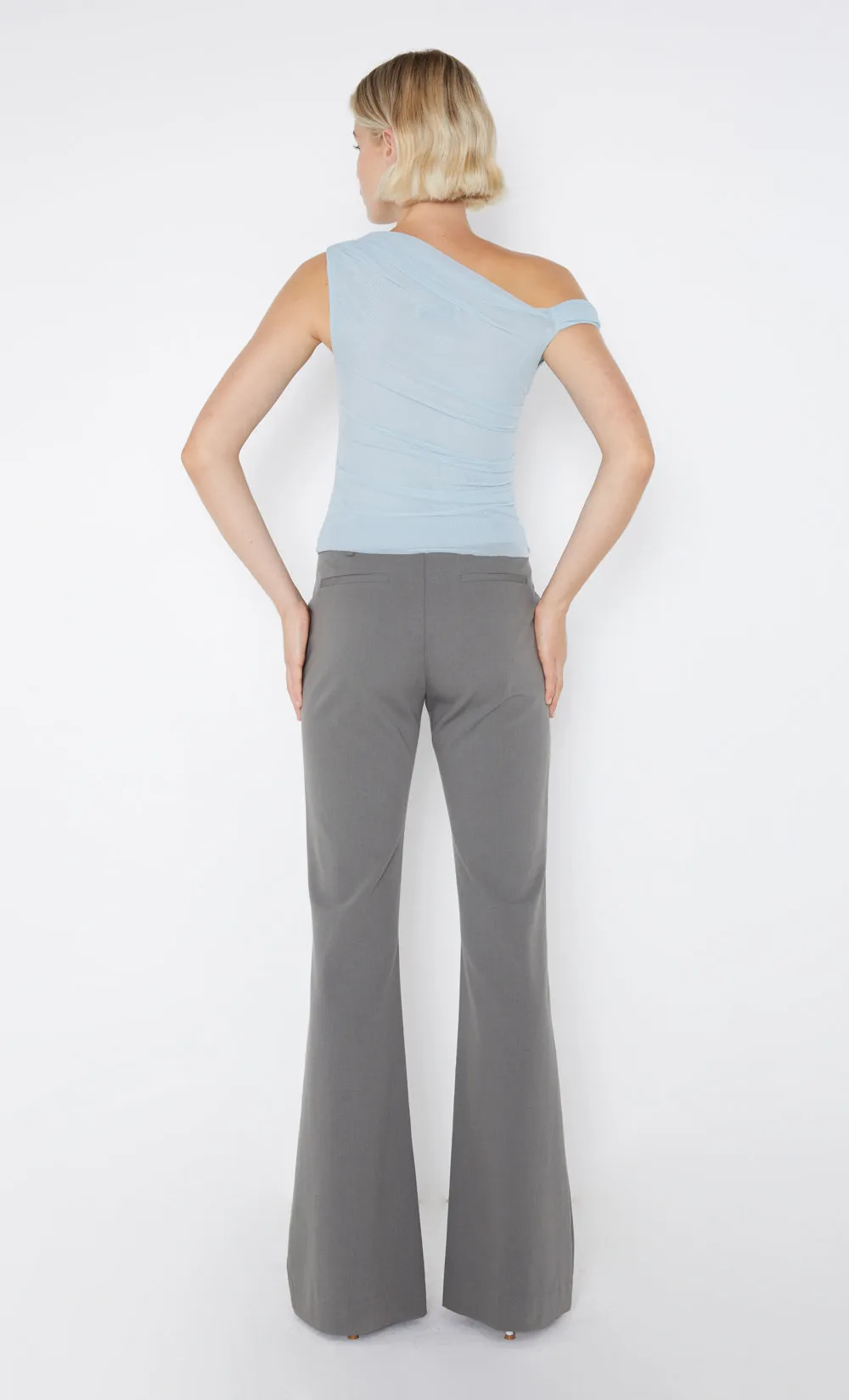 VICTORIA ASYM TOP - SKY BLUE sold by bec + bridge product image thumbnail 2