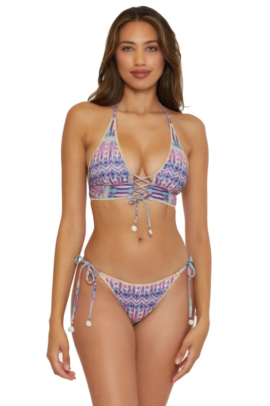 TULUM TIE SIDE PANT sold by BECCA