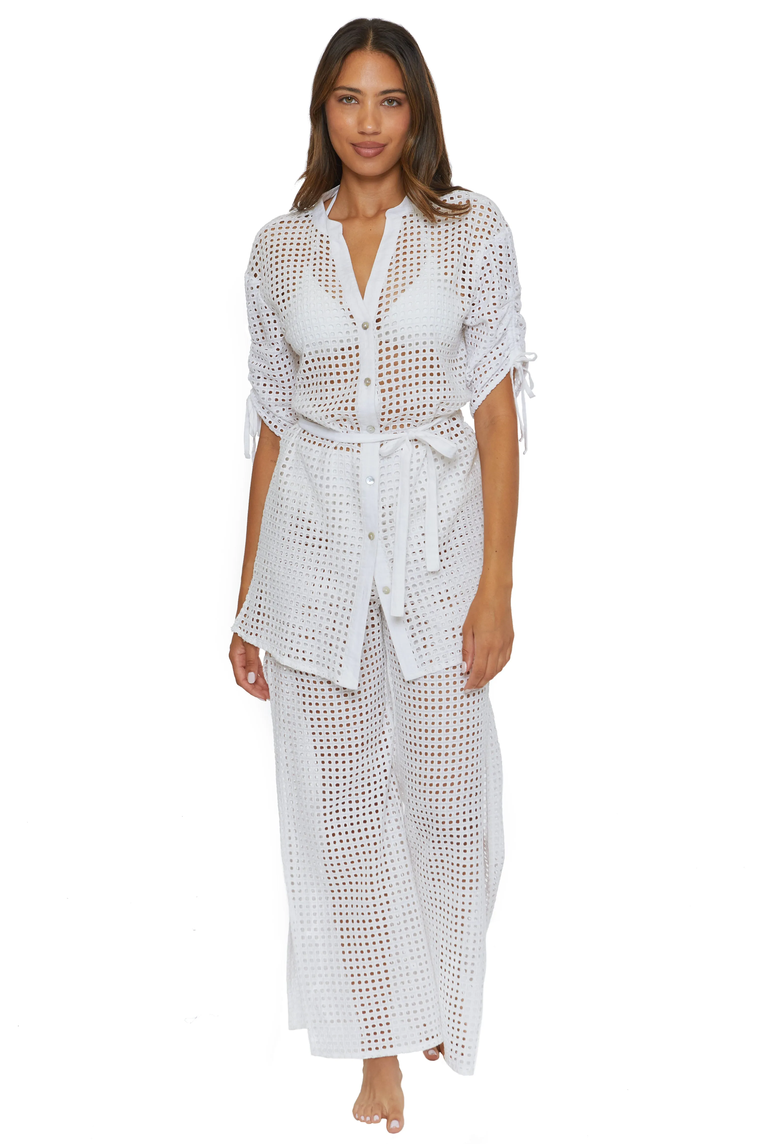 GAUZY & MESH DRESS sold by BECCA product image thumbnail 2