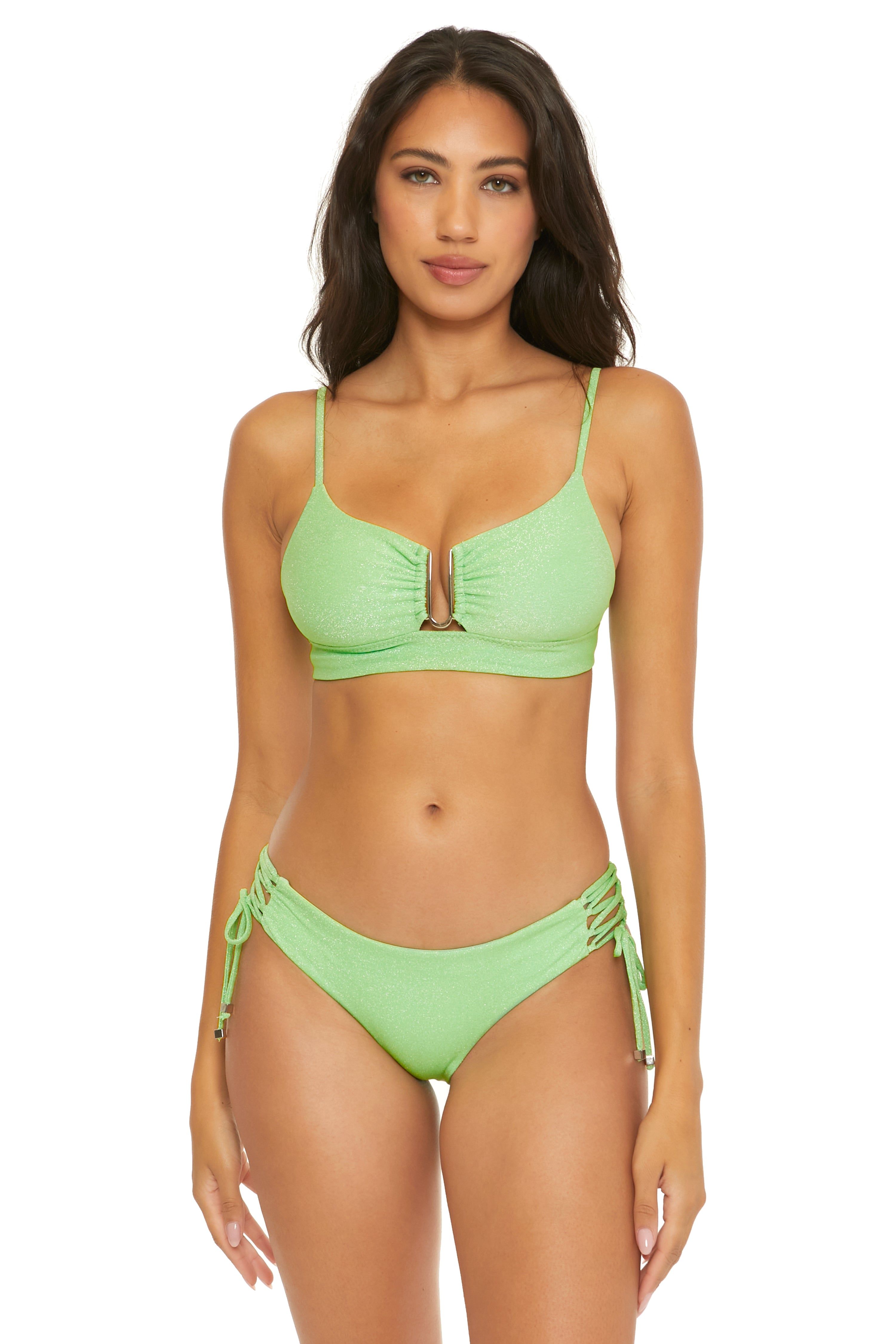 GLIMMER LACE UP PANT sold by BECCA product image thumbnail 3