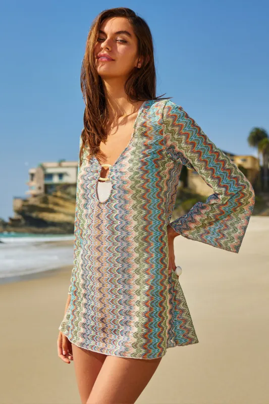 RAINBOW BEACH TUNIC sold by BECCA
