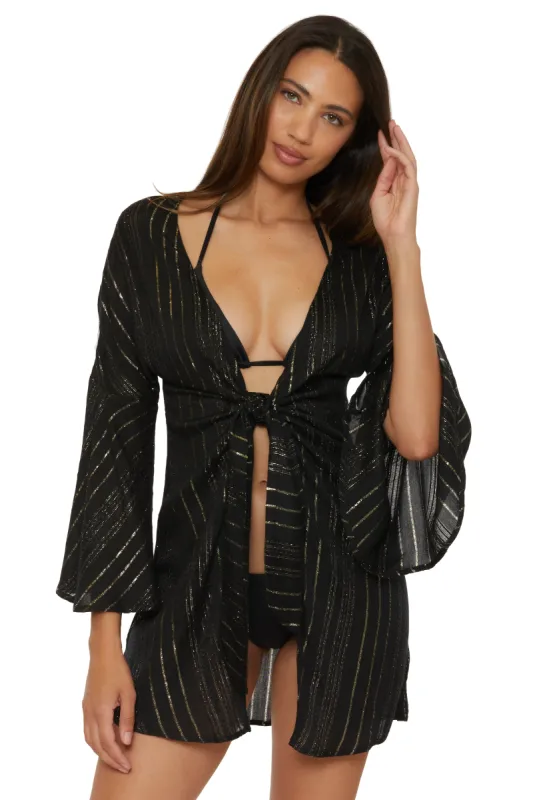 RADIANCE V-NECK TUNIC sold by BECCA