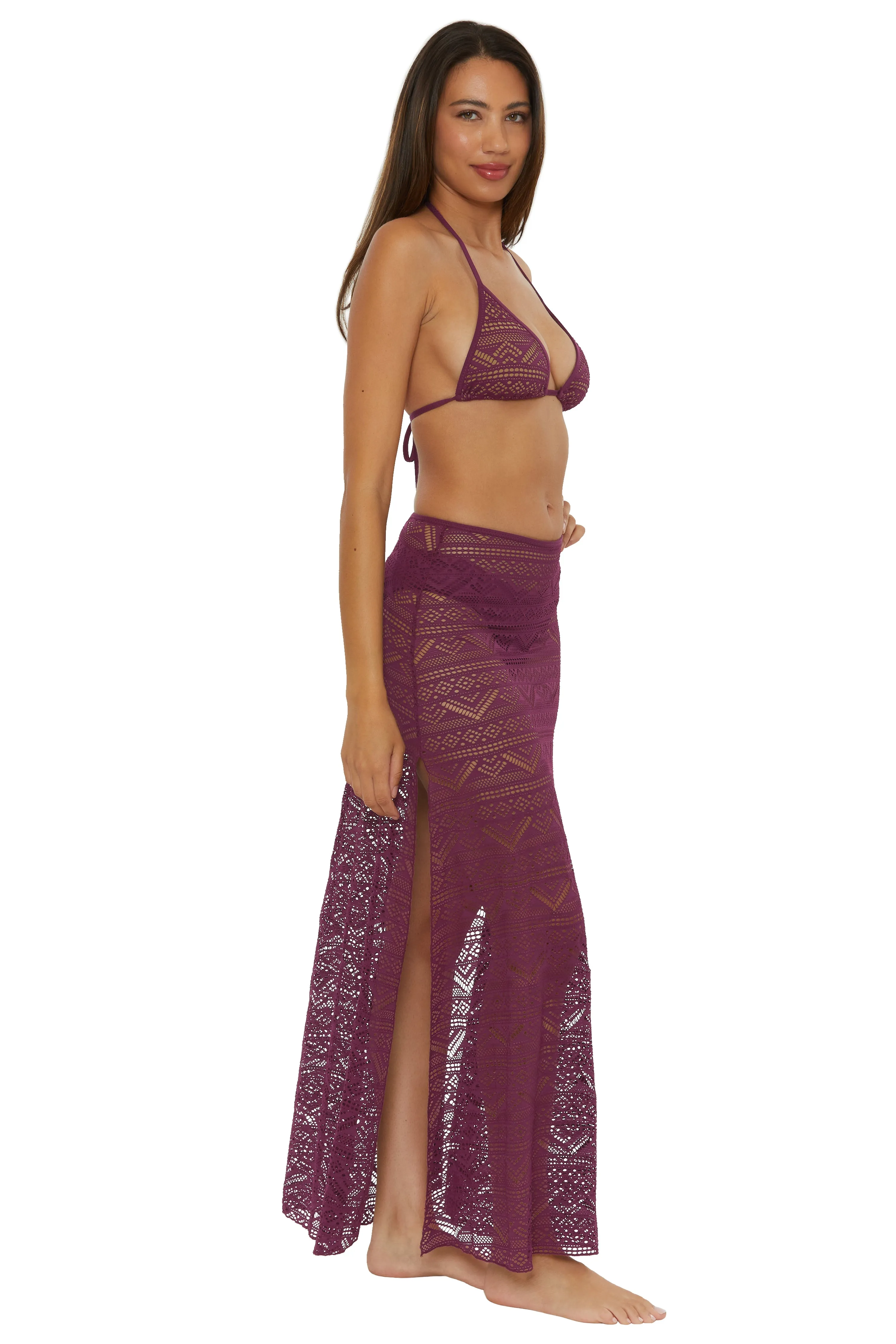 COLOR PLAY MAXI SKIRT sold by BECCA product image thumbnail 4