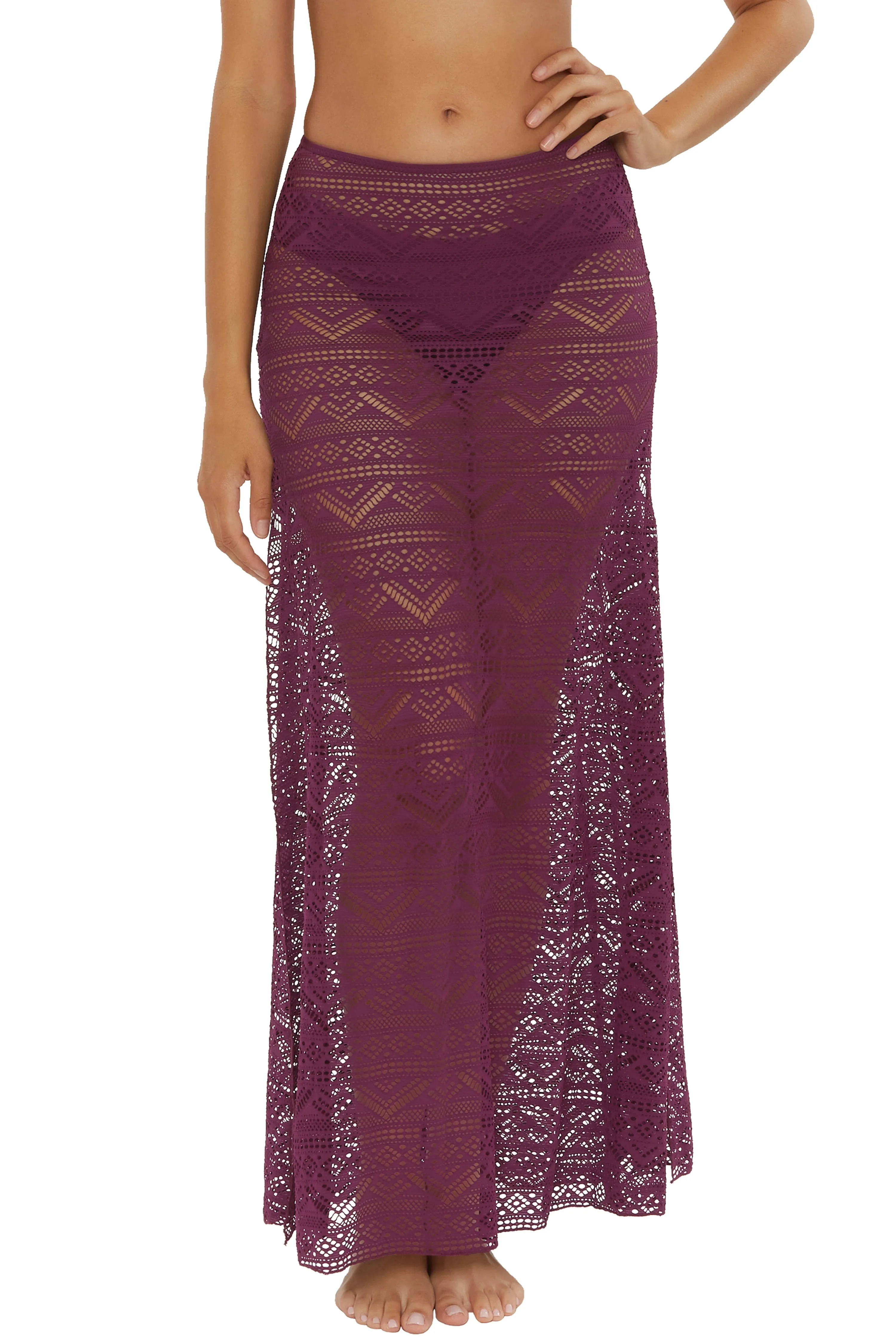 COLOR PLAY MAXI SKIRT sold by BECCA product image thumbnail 2