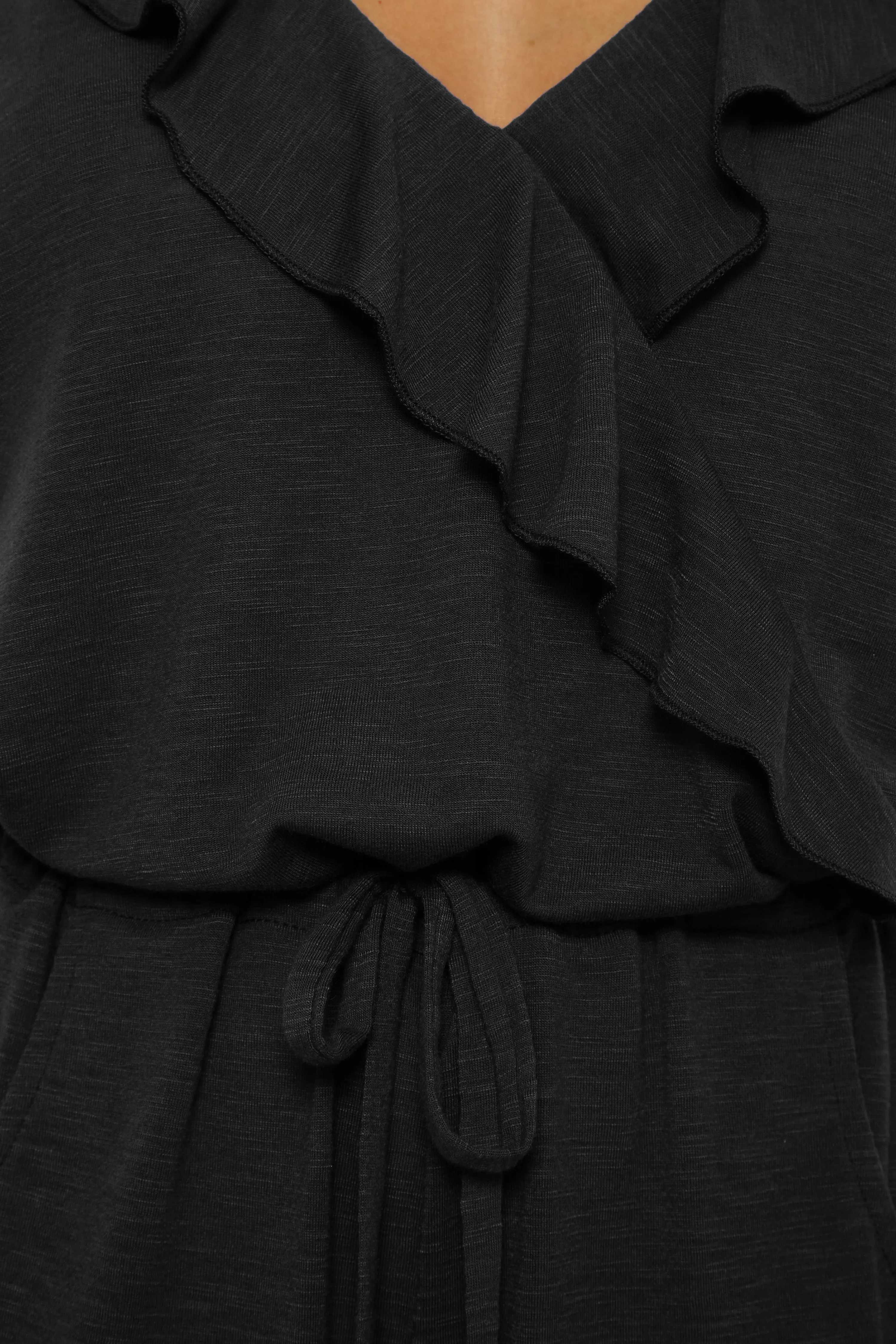 Breezy Basic Ruffle Jumpsuit Cover-up sold by BECCA product image thumbnail 3