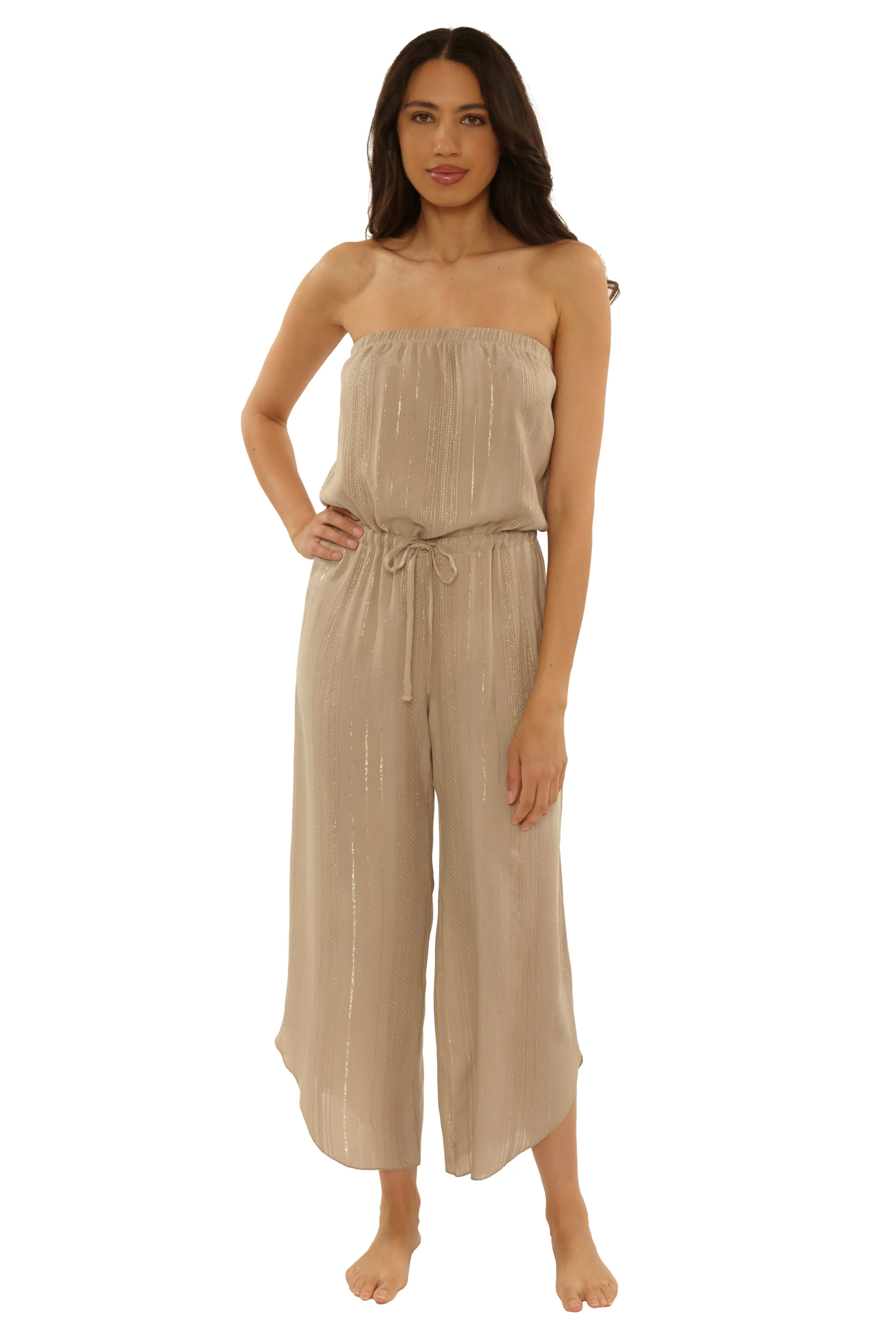 Radiance Tube Jumpsuit Cover-up sold by BECCA product image thumbnail 2