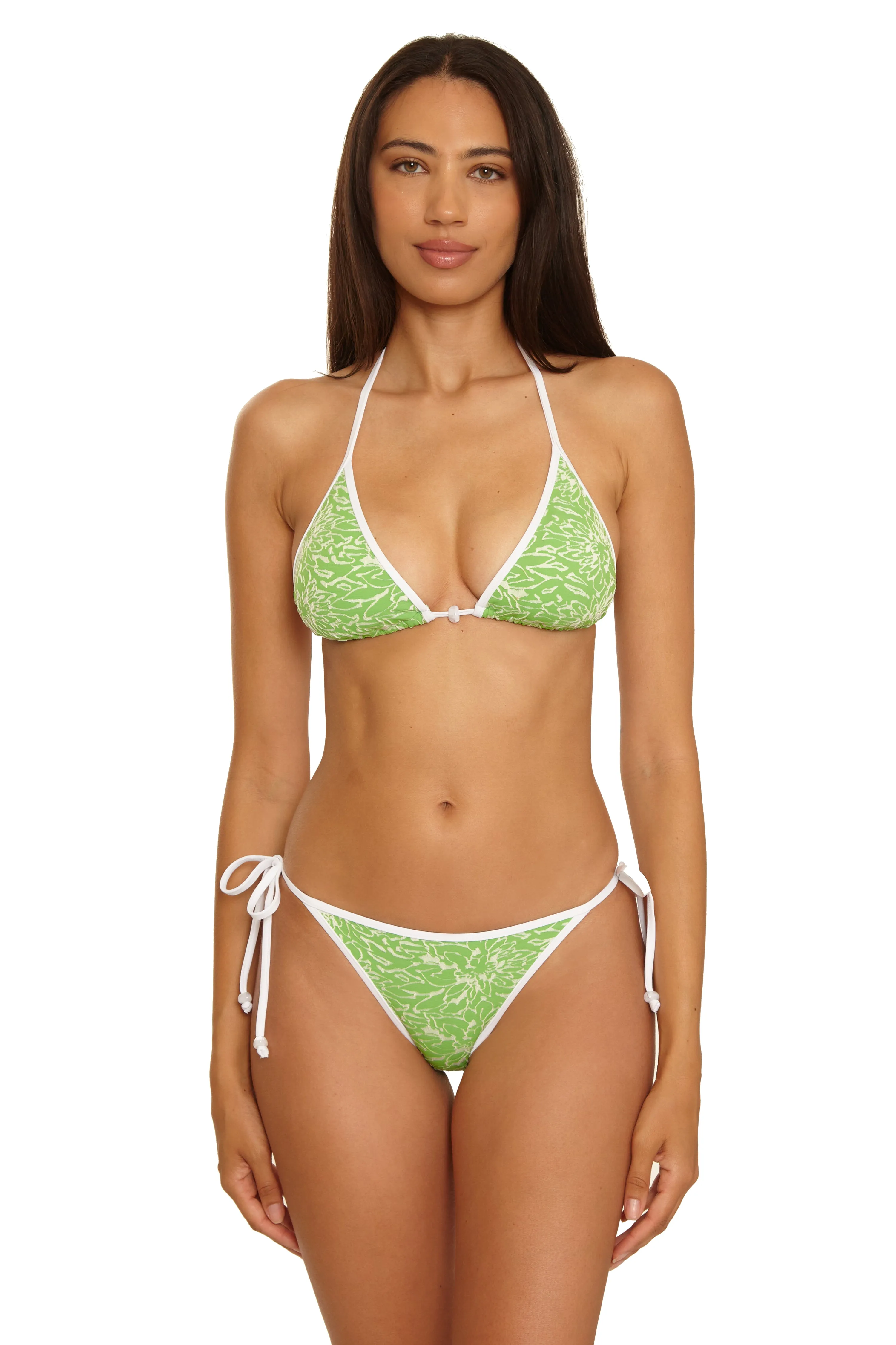 Water Lily Triangle Bikini Top sold by BECCA product image thumbnail 3