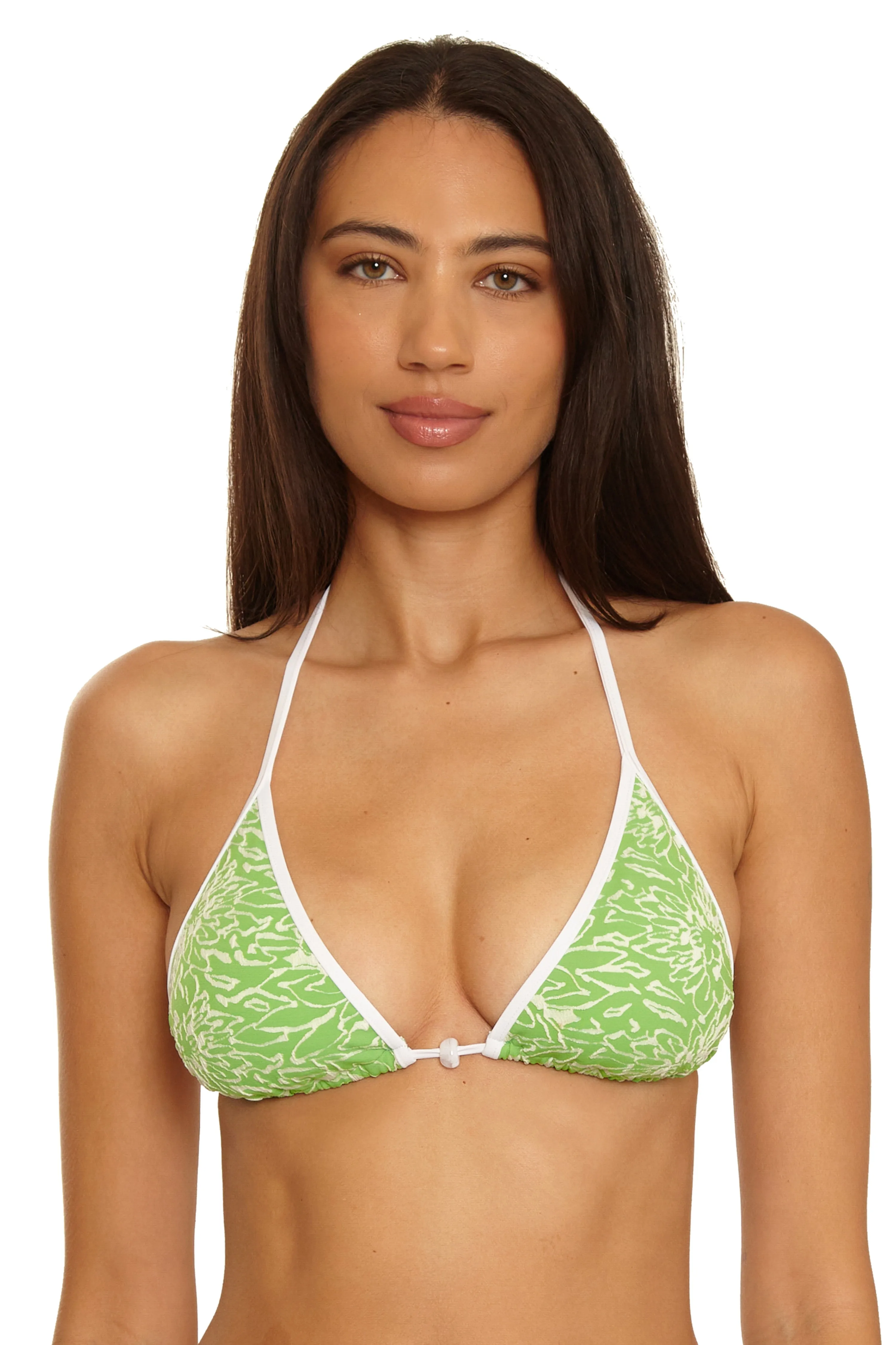 Water Lily Triangle Bikini Top sold by BECCA product image thumbnail 2