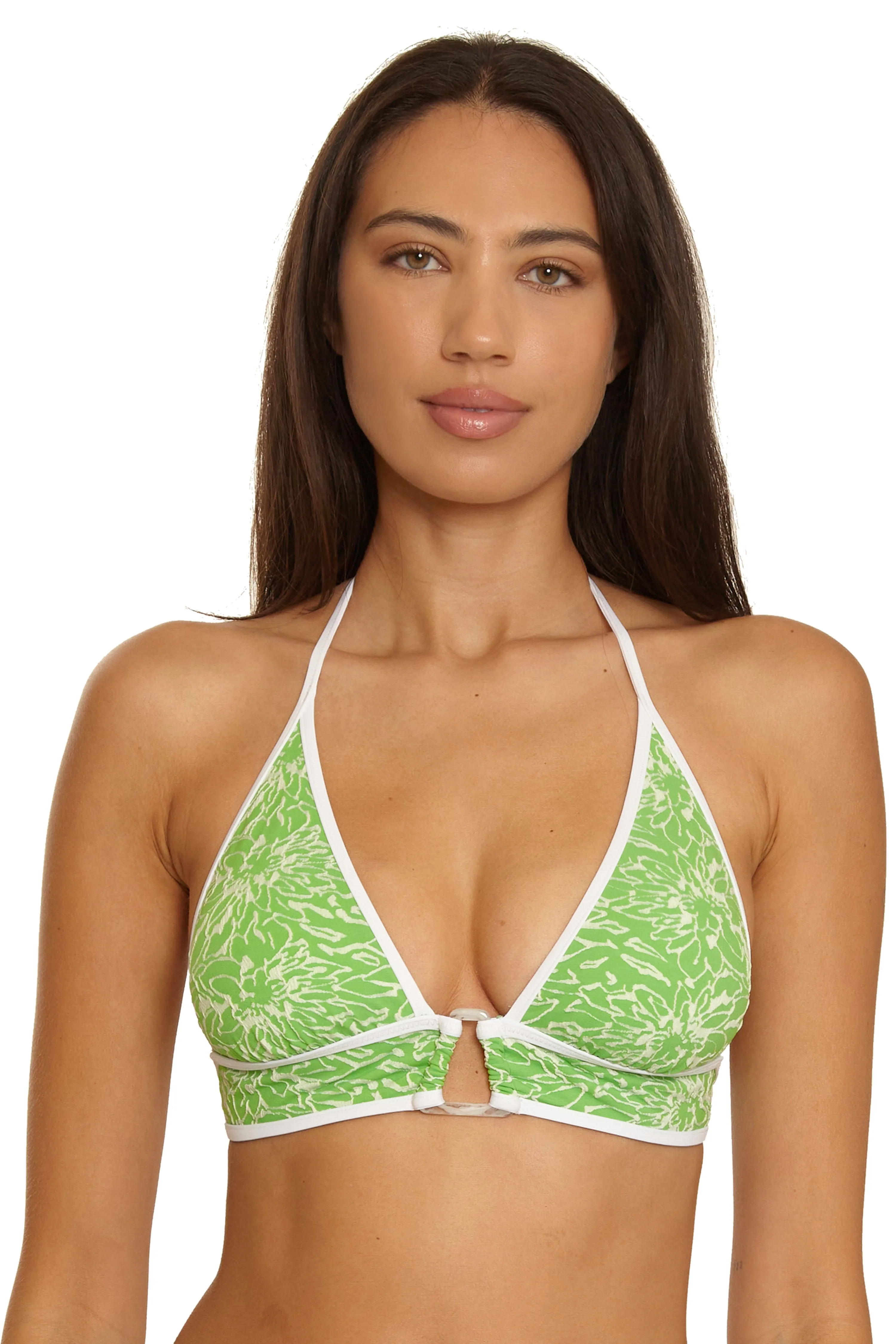 Water Lily Halter Bikini Top sold by BECCA product image thumbnail 2