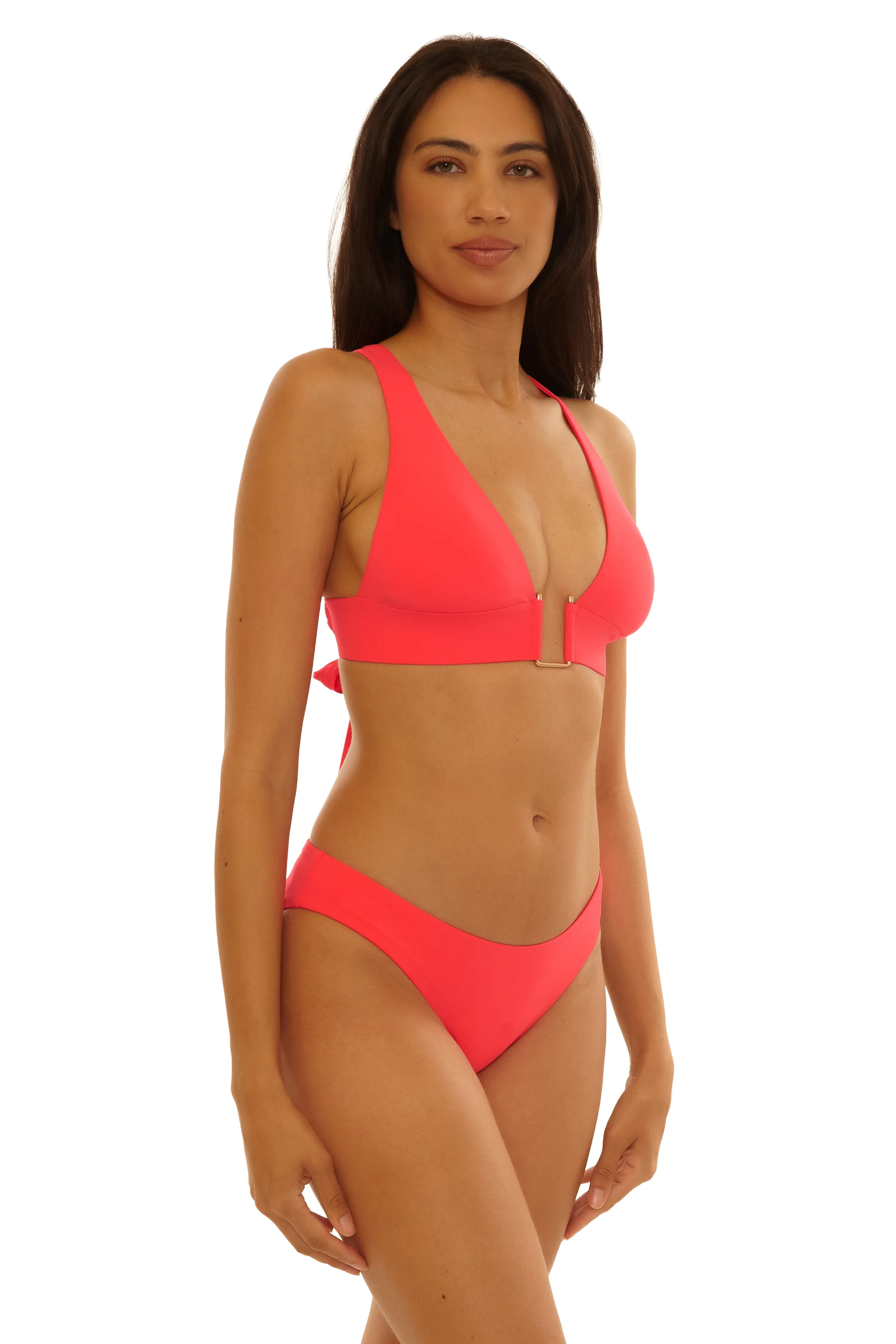 Color Code U-Buckle Halter Bikini Top sold by BECCA product image thumbnail 5