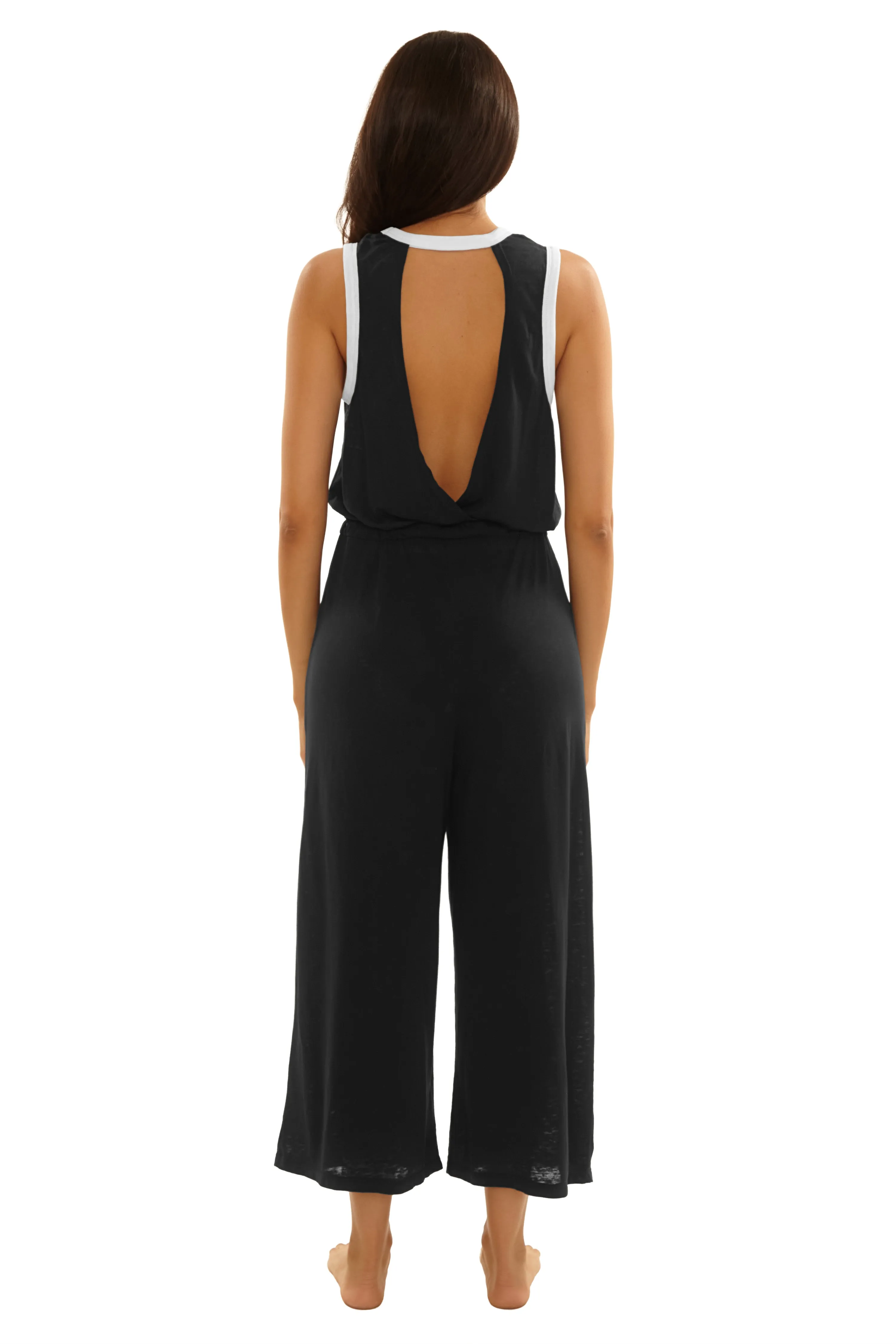 Beach Date Jumpsuit Cover-up sold by BECCA product image thumbnail 5