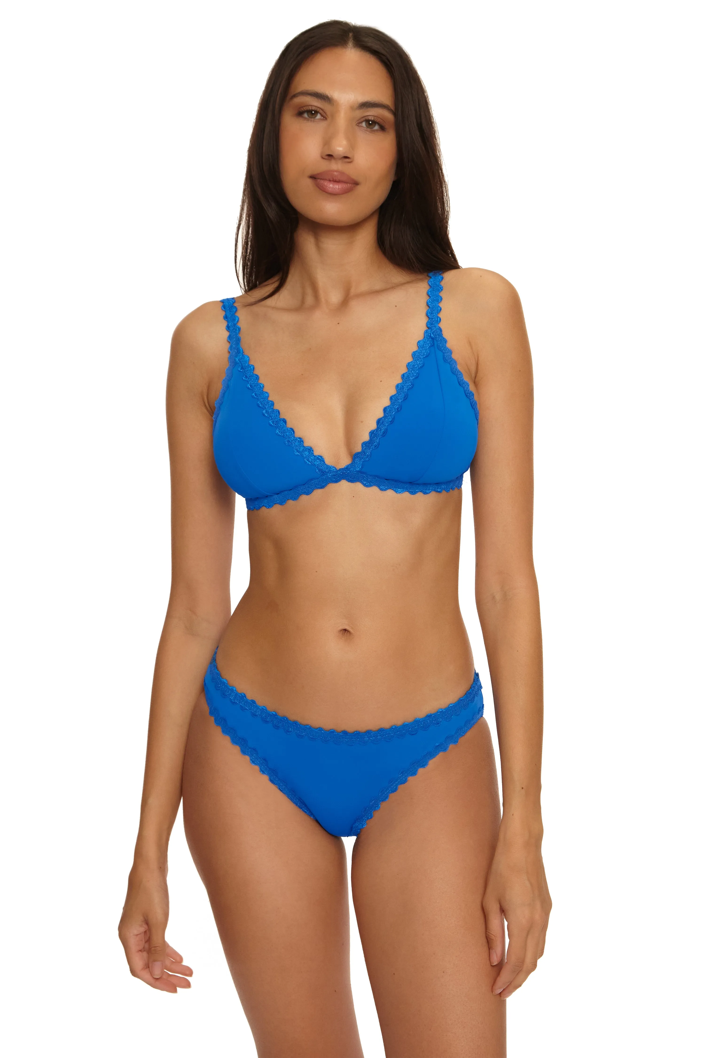 Bella Halter Bikini Top - True Blue sold by BECCA product image thumbnail 4