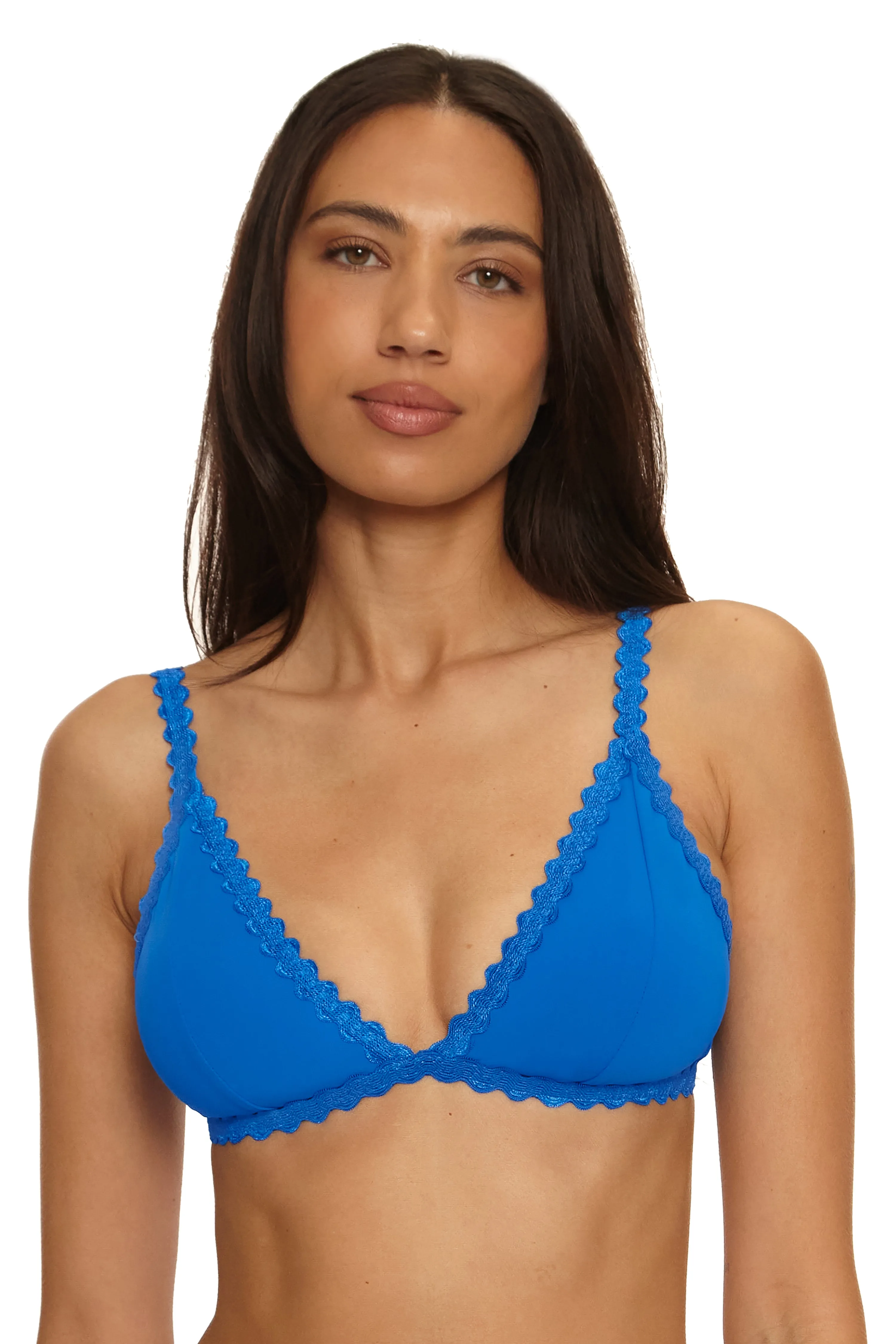 Bella Halter Bikini Top - True Blue sold by BECCA product image thumbnail 2