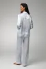 Renee's Blossom Long Sleeve Classic Woven Silk Satin PJ Set sold by BedHead