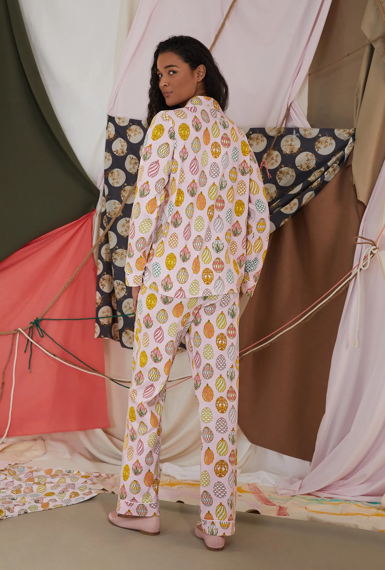 Egg Hunt Long Sleeve Classic Stretch Jersey PJ Set sold by BedHead product image thumbnail 4
