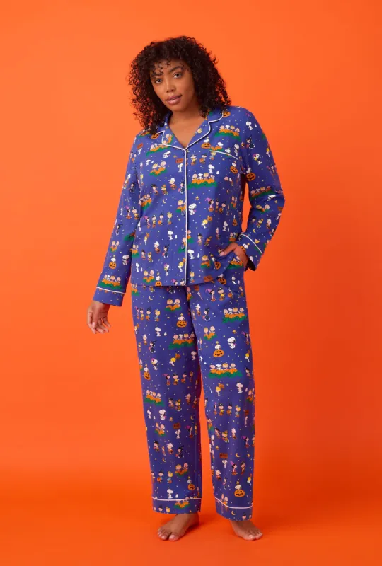 It’s The Great Pumpkin Long Sleeve Classic Stretch Jersey PJ Set sold by BedHead