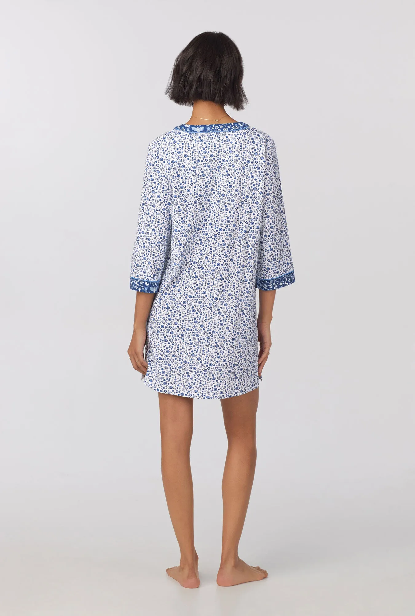 Woodland Trails 3/4 Sleeve Stretch Jersey Sleepshirt sold by BedHead product image thumbnail 4