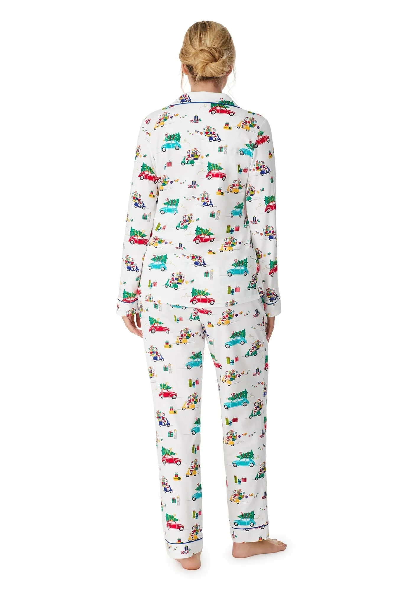 Holiday Rush Long Sleeve Classic Stretch Jersey PJ Set sold by BedHead product image thumbnail 3