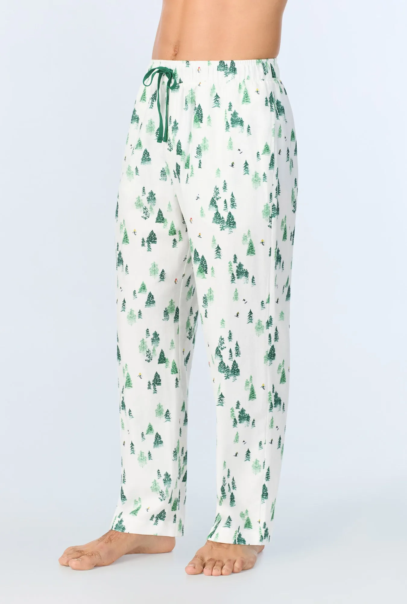 Hit the Slopes Men's Woven Portuguese Flannel PJ Pant sold by BedHead product image thumbnail 2