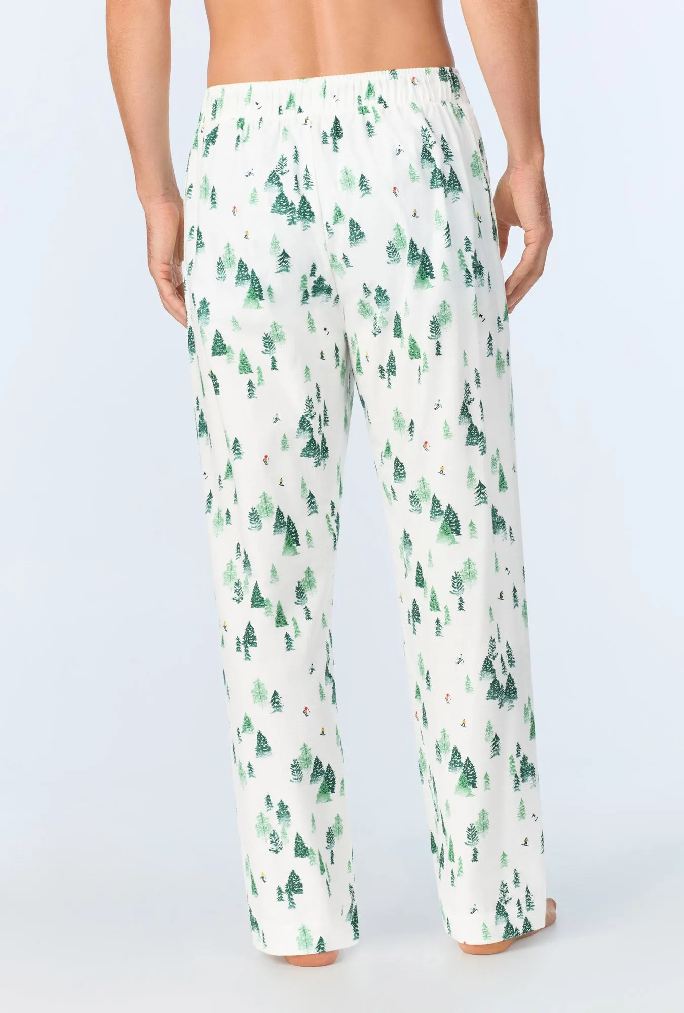 Hit the Slopes Men's Woven Portuguese Flannel PJ Pant sold by BedHead product image thumbnail 3