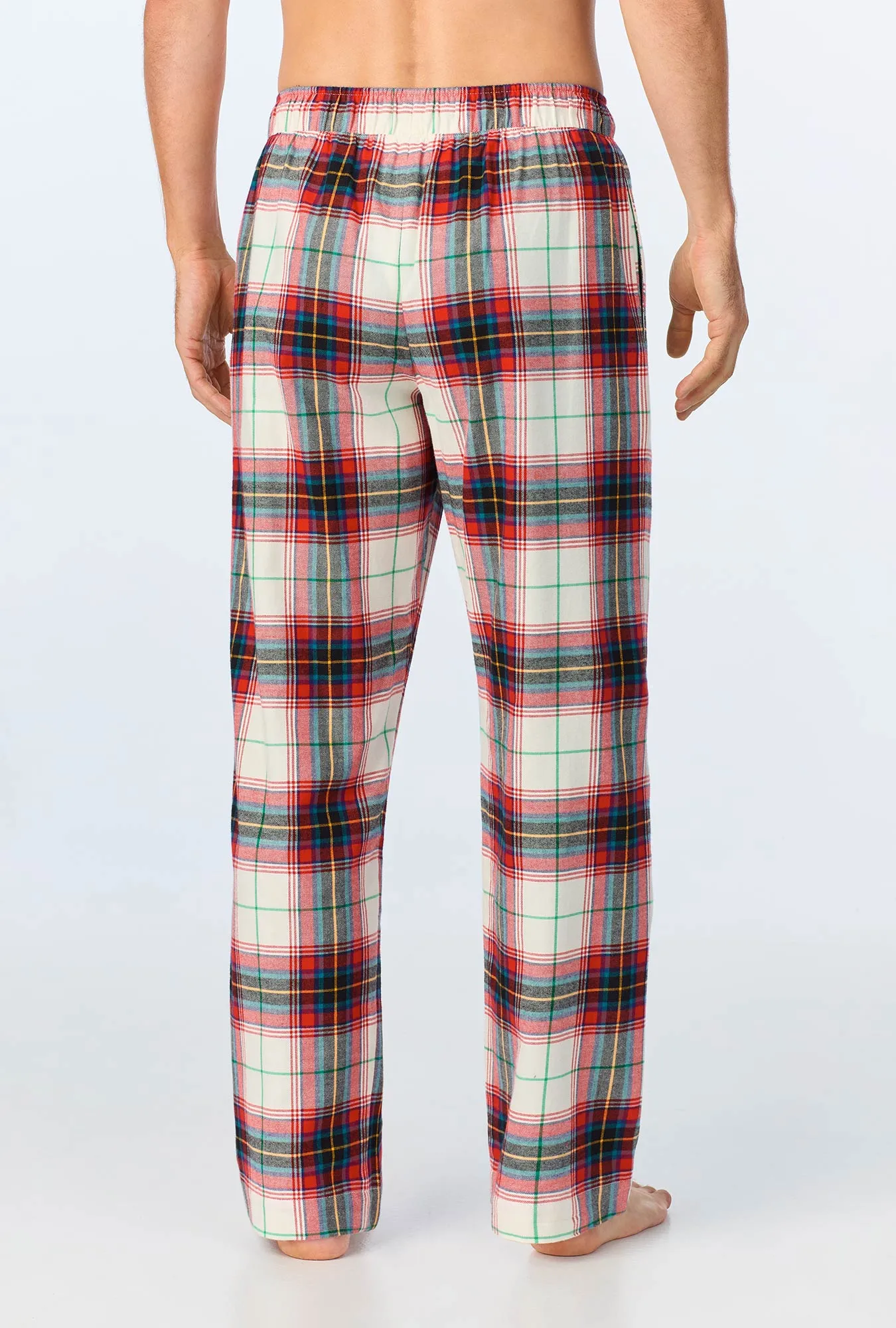 Winter Tartan Men's Woven Portuguese Flannel PJ Pant sold by BedHead product image thumbnail 3
