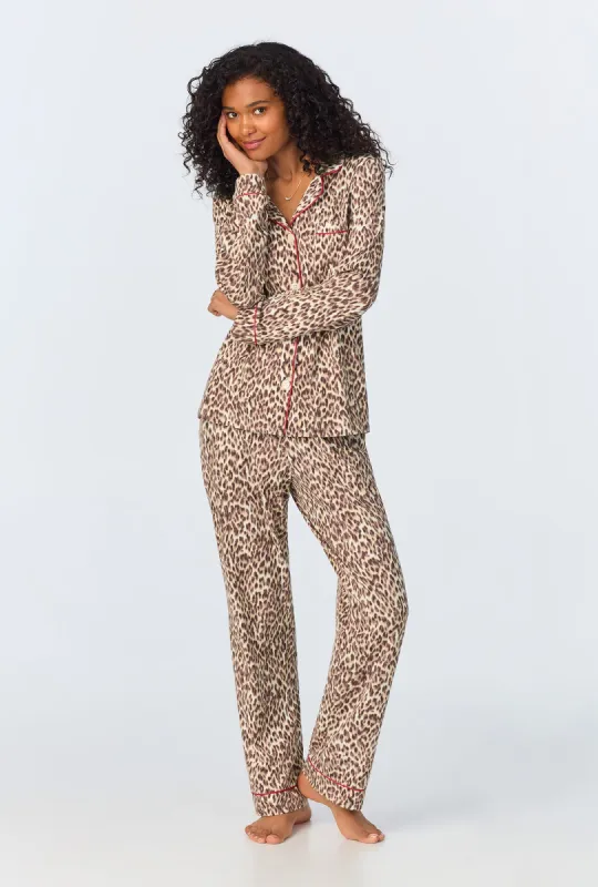 Wild Thing Long Sleeve Classic Stretch Jersey PJ Set sold by BedHead