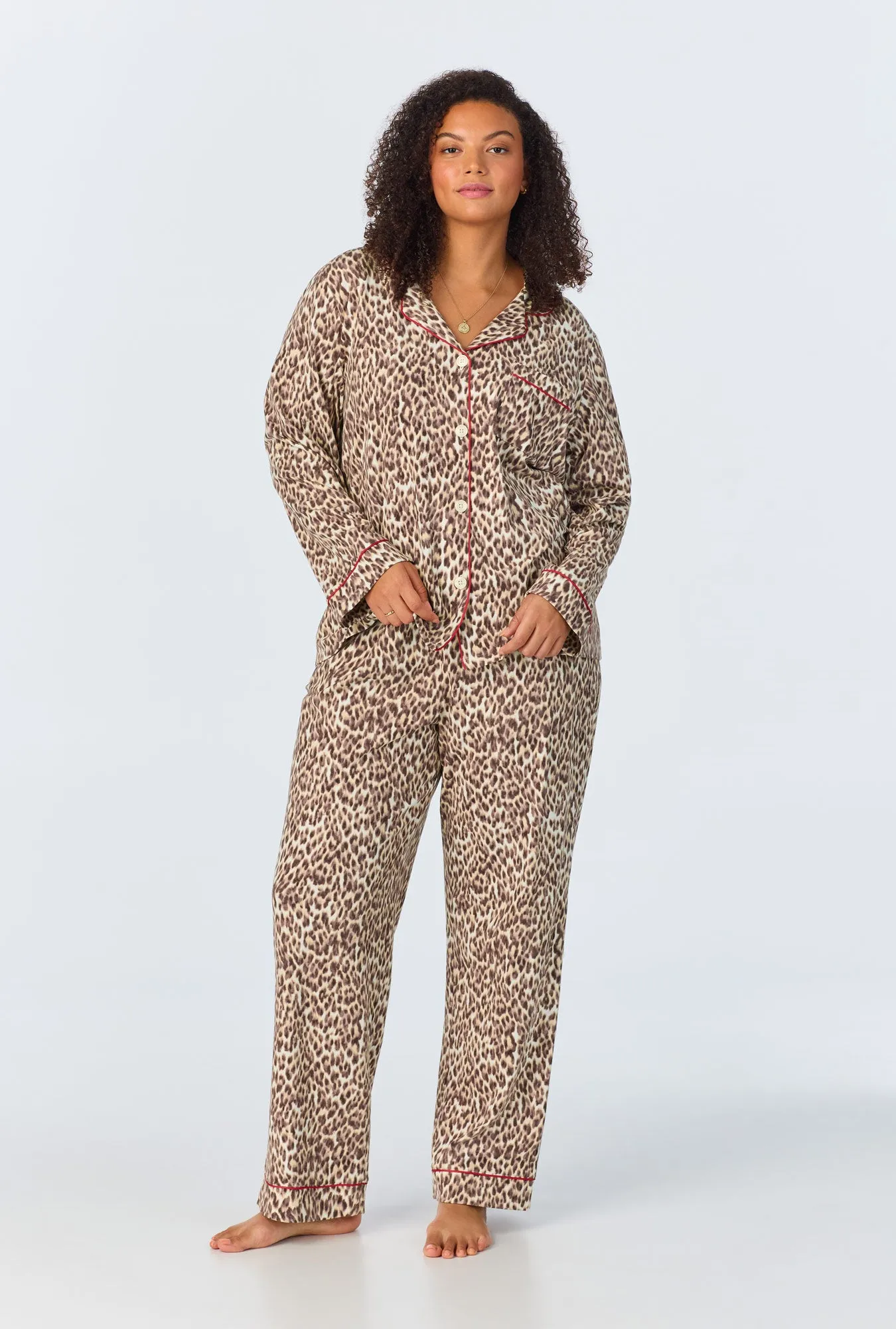 Wild Thing Long Sleeve Classic Stretch Jersey PJ Set sold by BedHead product image thumbnail 4