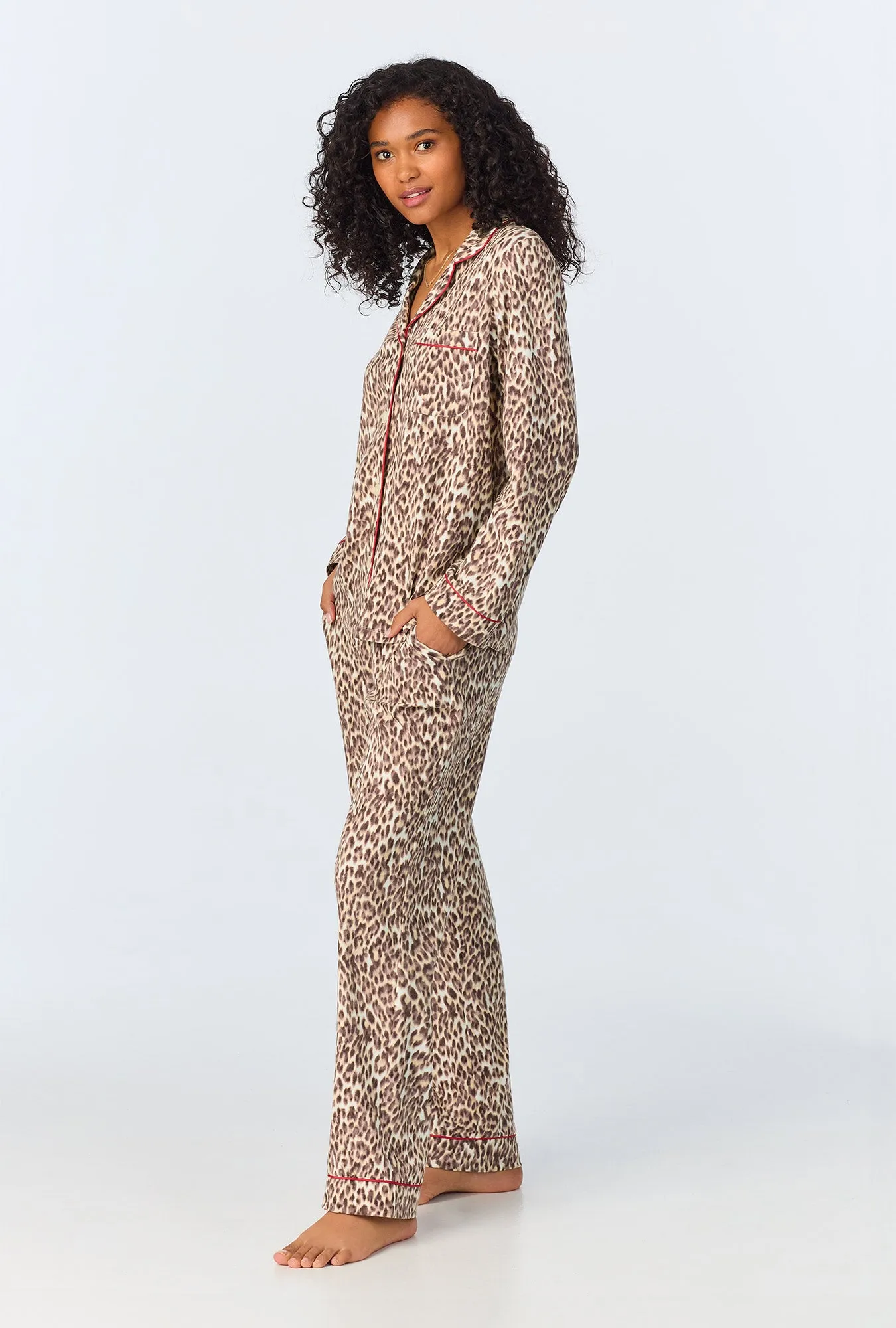 Wild Thing Long Sleeve Classic Stretch Jersey PJ Set sold by BedHead product image thumbnail 2